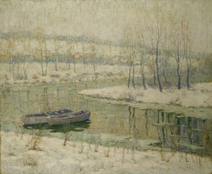 Two boats by a river